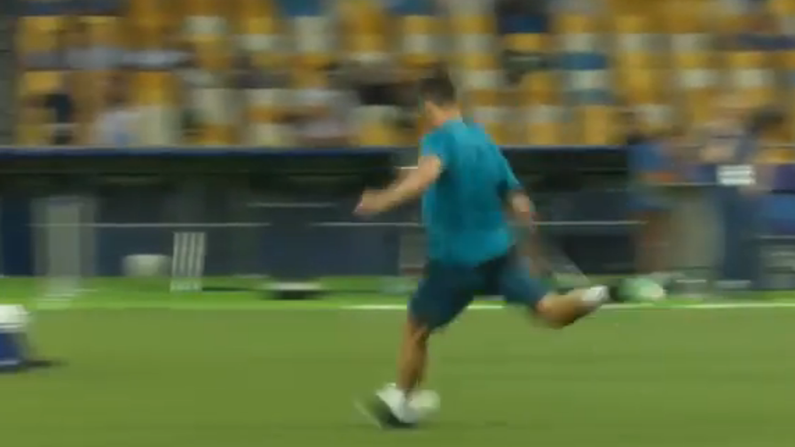 Allenamento calcio Real Madrid prima Allenamento calcio Real Madrid prima